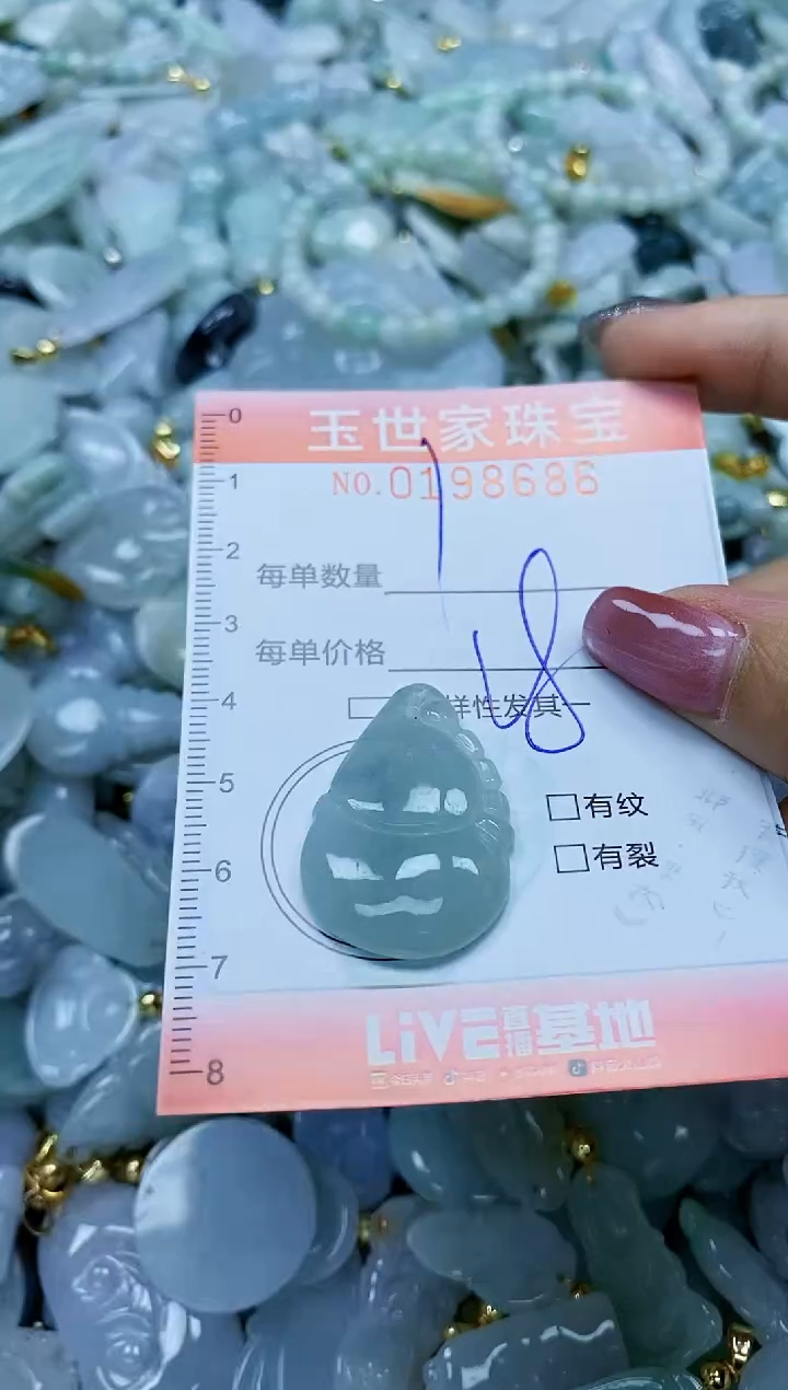 【闪购商品】翡翠颈饰未镶嵌闪购0198686