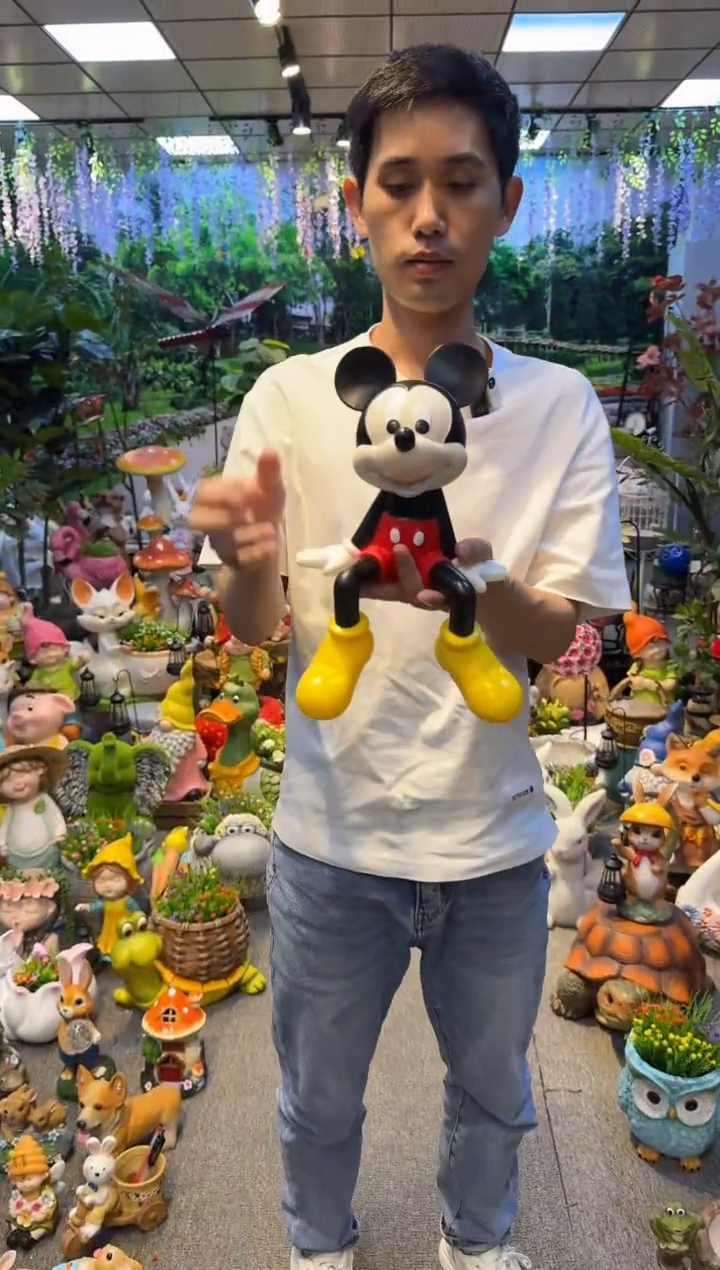 无花朵花园庭院摆件&00&