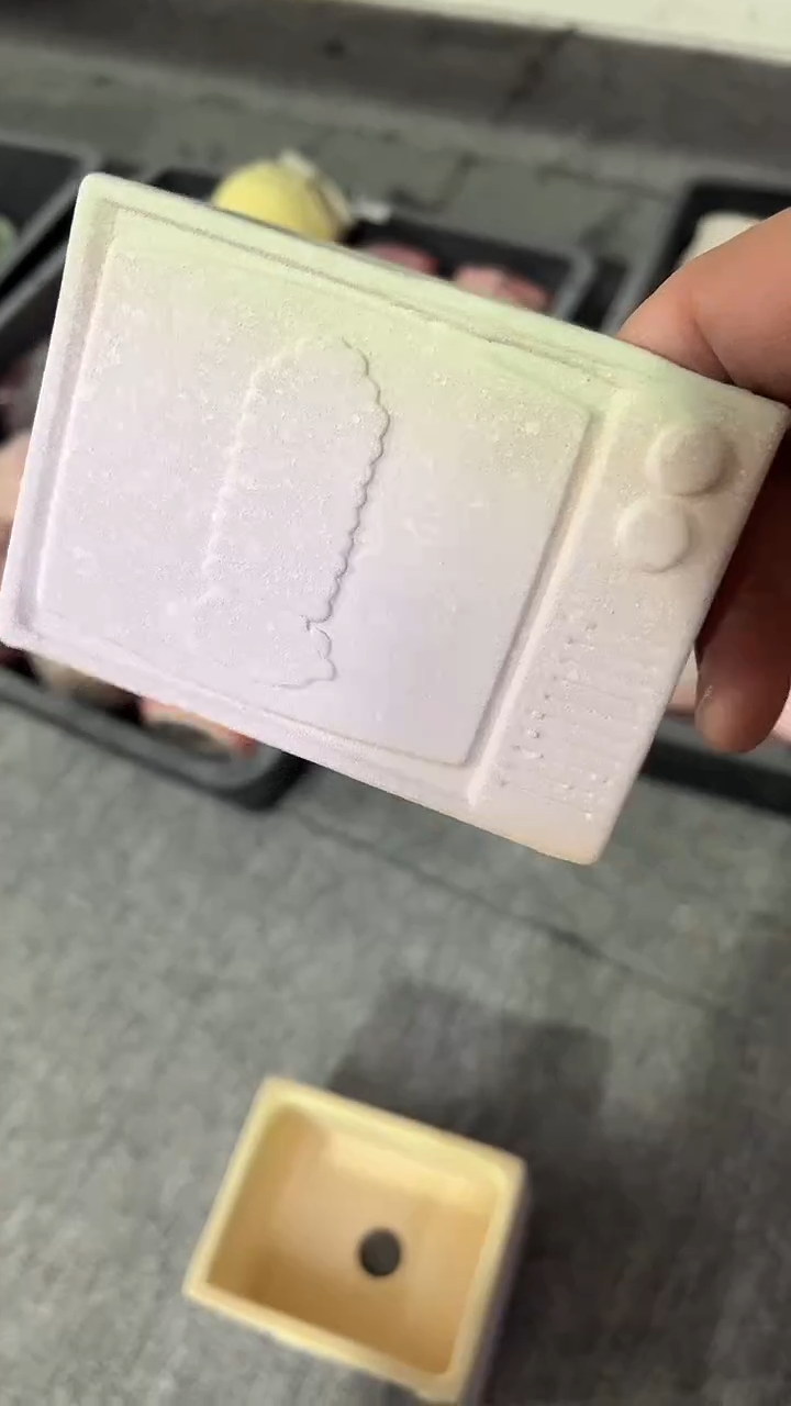 麦饭石粗陶多肉花盆