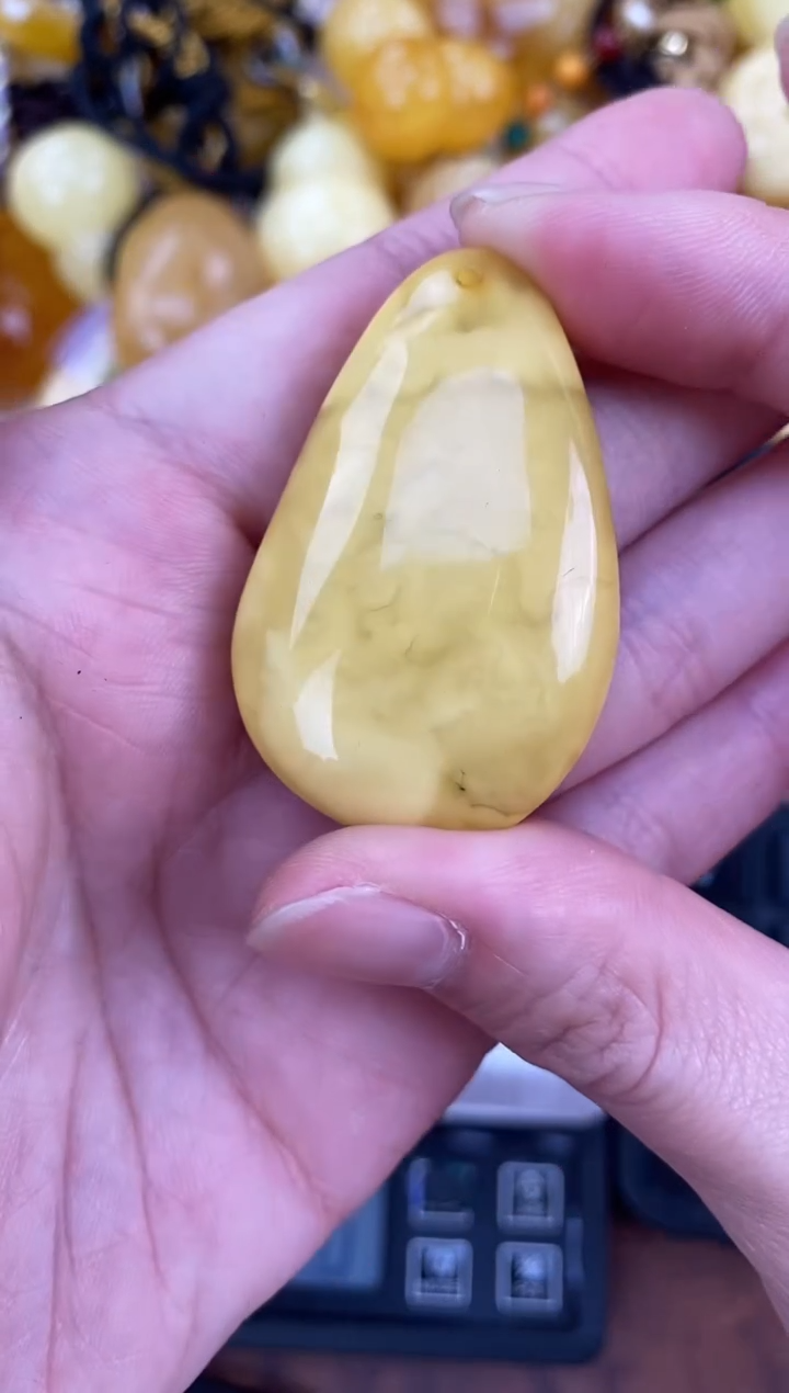 裸石琥珀未镶嵌天然琥珀蜜蜡