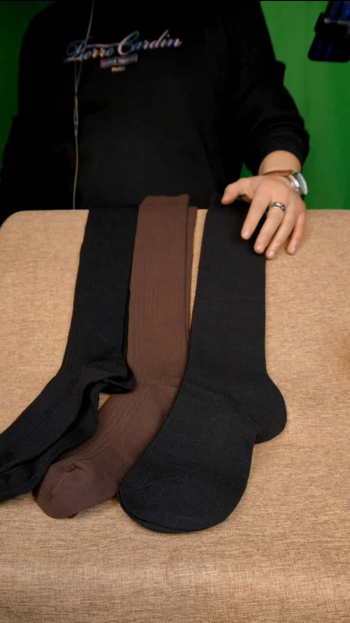 棉纶3双长筒丝光棉 42-44码 不退不换