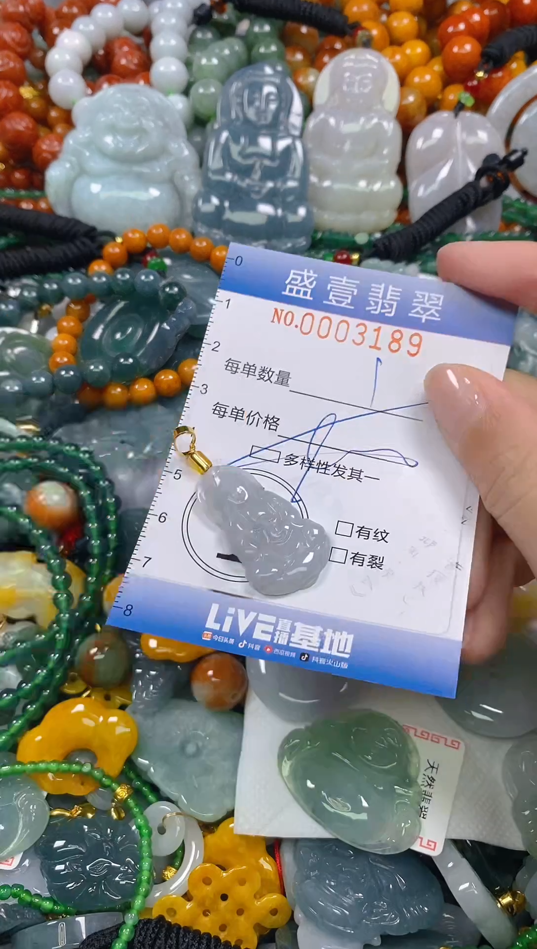 颈饰未镶嵌翡翠闪购0003189多样性发其一