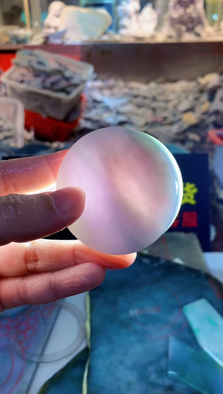 裸石翡翠0朗0翡翠珠宝4