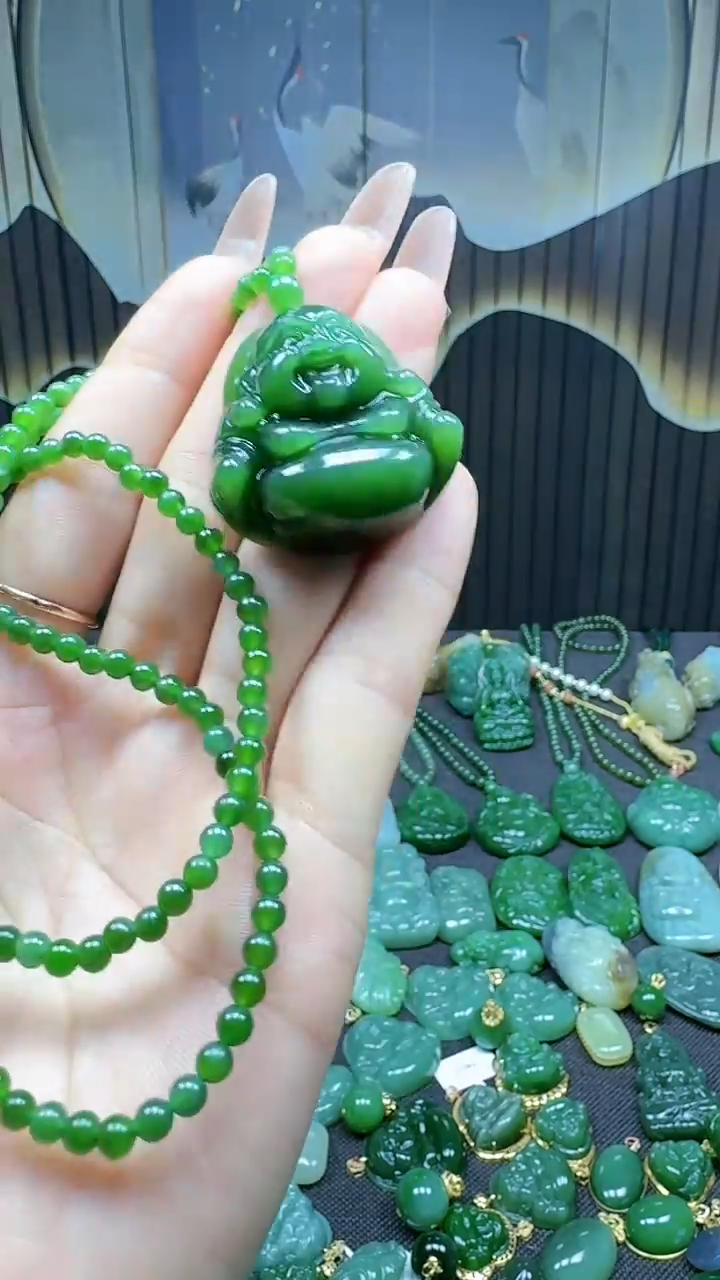 【闪购商品】和田玉挂件未镶嵌1