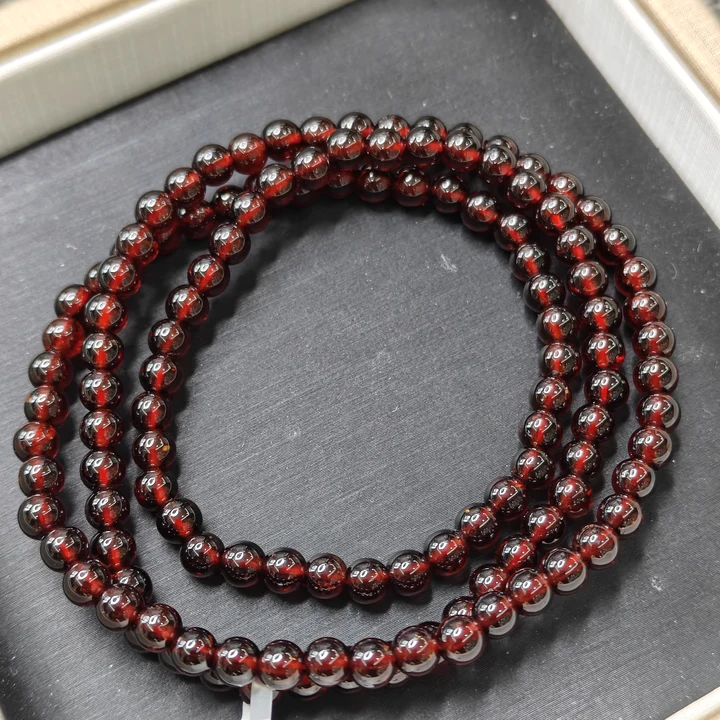 石榴石长串4mm+多样性发货拍一个发一个-591745