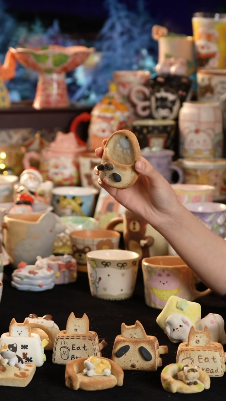 其他陶景德镇釉下彩手绘设计师款陶瓷