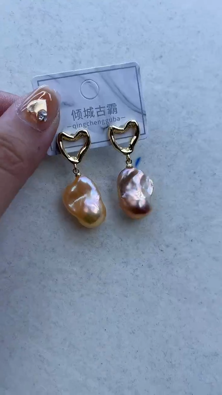 【闪购商品】淡水珍珠耳饰未镶嵌3