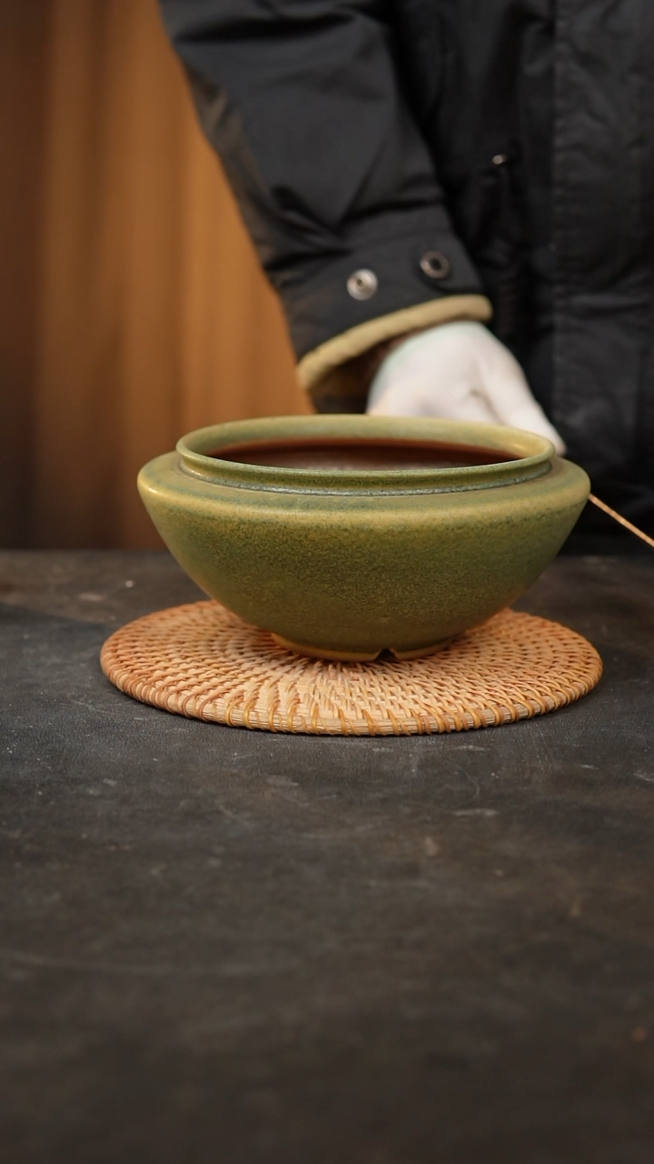 【闪购商品】瓷片泥泥手工花盆