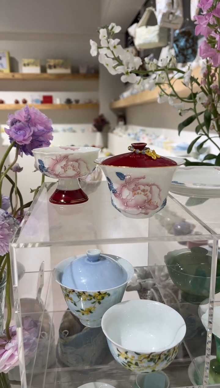 【闪购商品】盖碗+茶杯 +提溜 哈哈哈哈