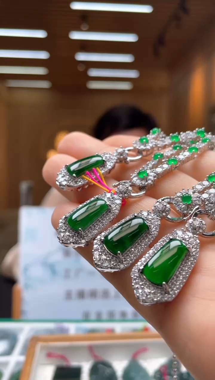 颈饰未镶嵌翡翠多样性发货【只发一件】*x100