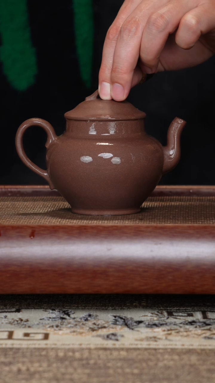 【闪购商品】紫砂茶壶玉亭一厂紫泥半手工