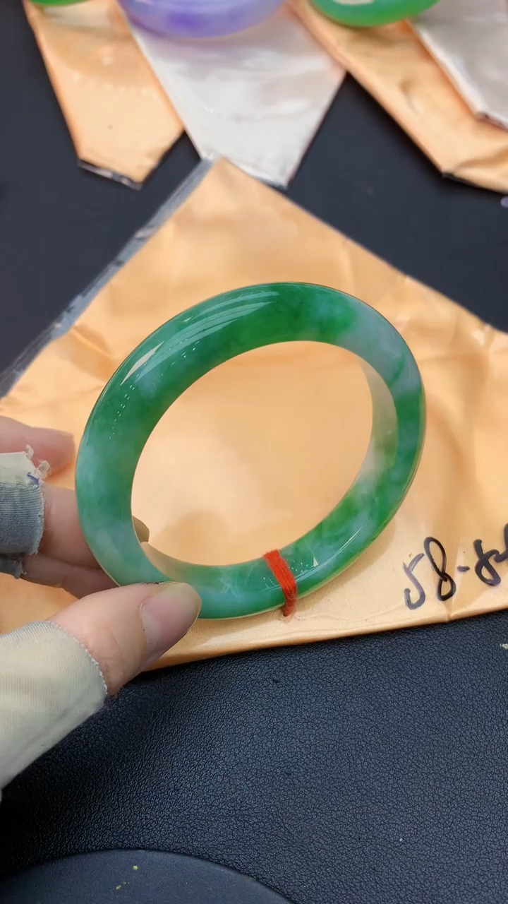 未镶嵌手镯翡翠0215293824