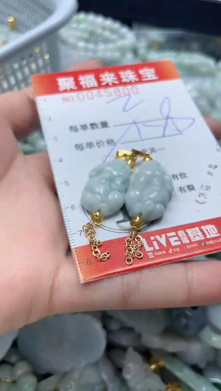 【闪购商品】翡翠颈饰未镶嵌闪购0045800多样性发其一