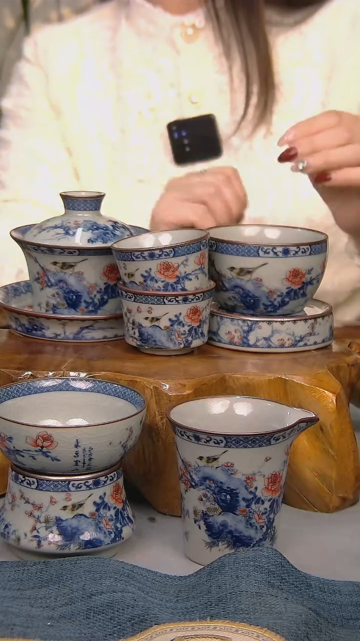 【闪购商品】简装家用款7件套 陶瓷家用茶具系列