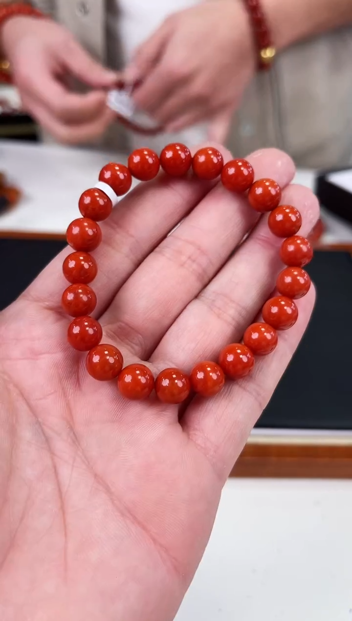 【闪购商品】南红玛瑙手串9+未镶嵌一个/条