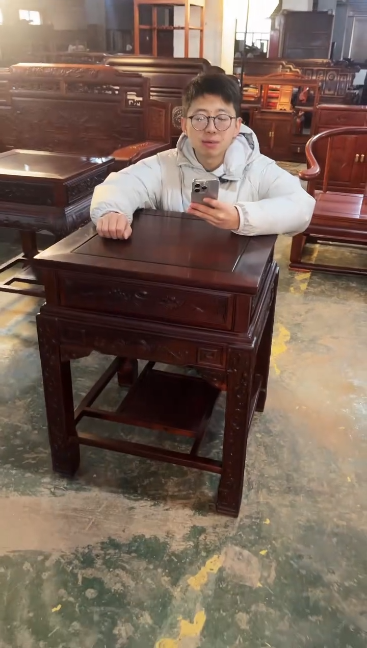 【闪购商品】黑酸枝木类成套家具黑酸枝  J06