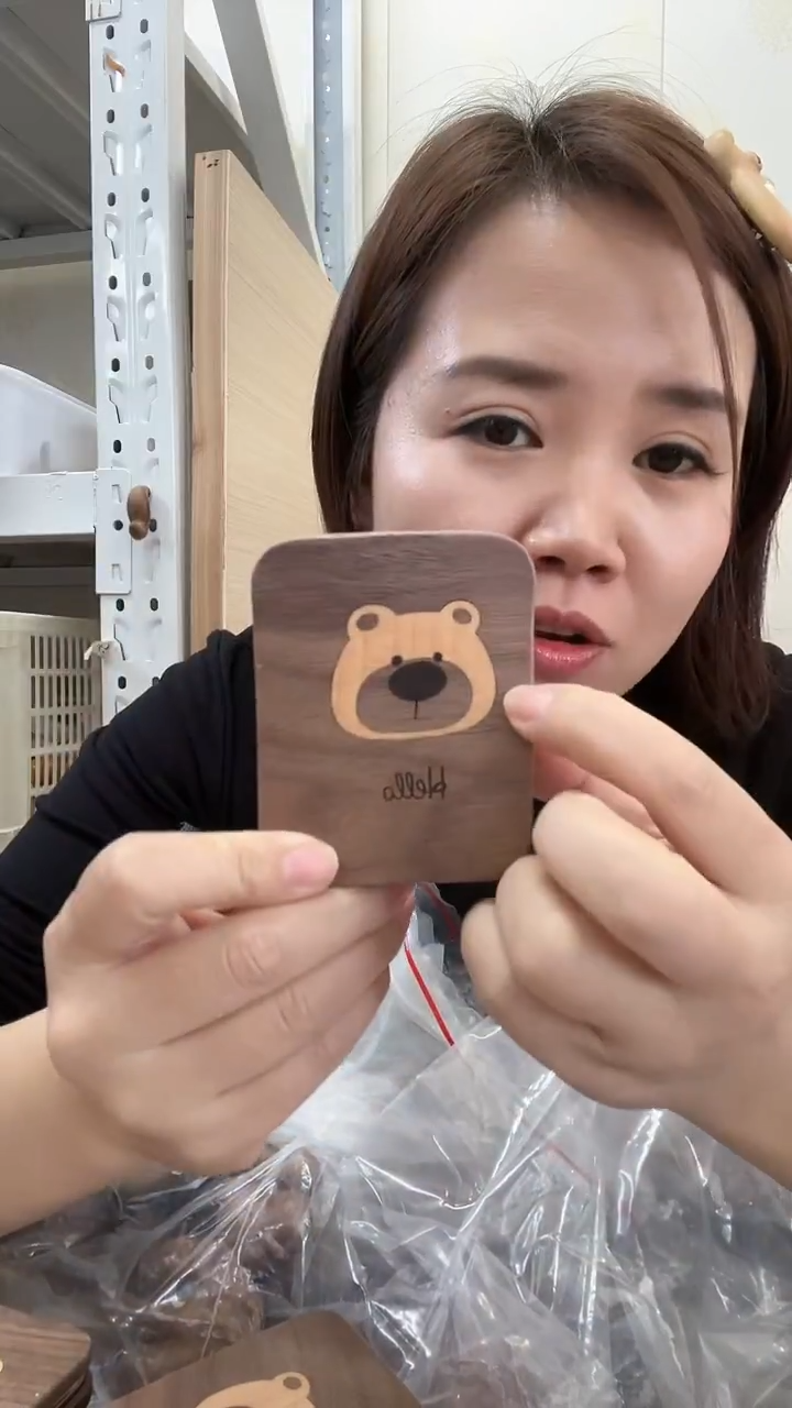 木小熊bear折叠镜（瑕疵）