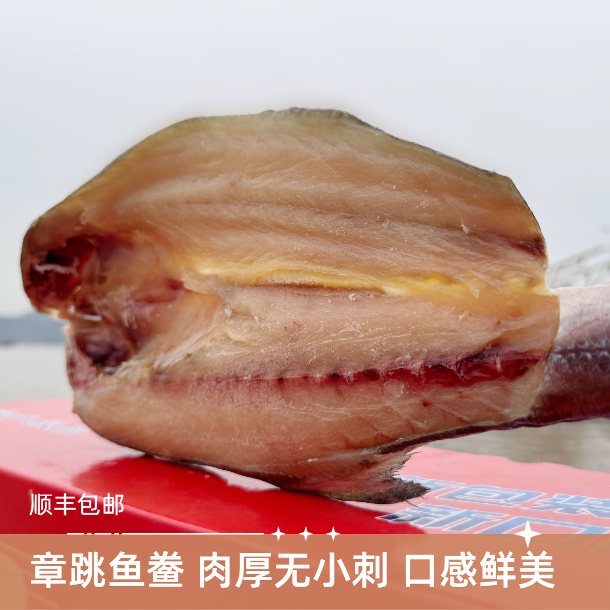 章跳鱼鲞 四指马鲅别 章马友鱼 午鱼 祭鱼鱼干肉质细嫩无小刺海鲜