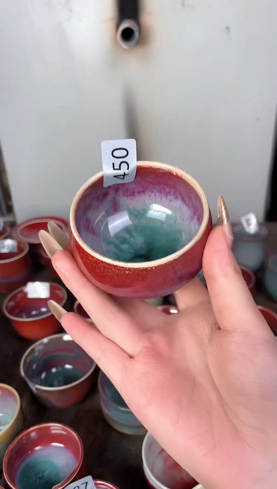 【闪购商品】摆件钧瓷手工茶器窑变