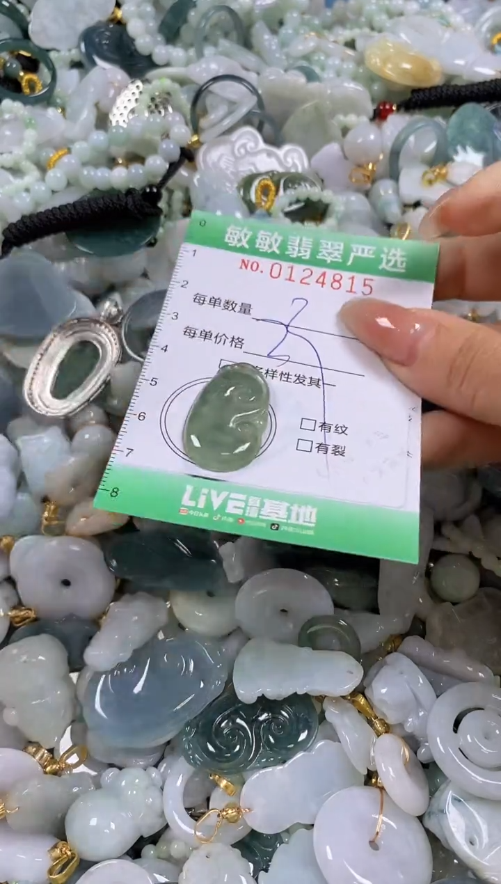 【闪购商品】翡翠颈饰未镶嵌闪购0124815