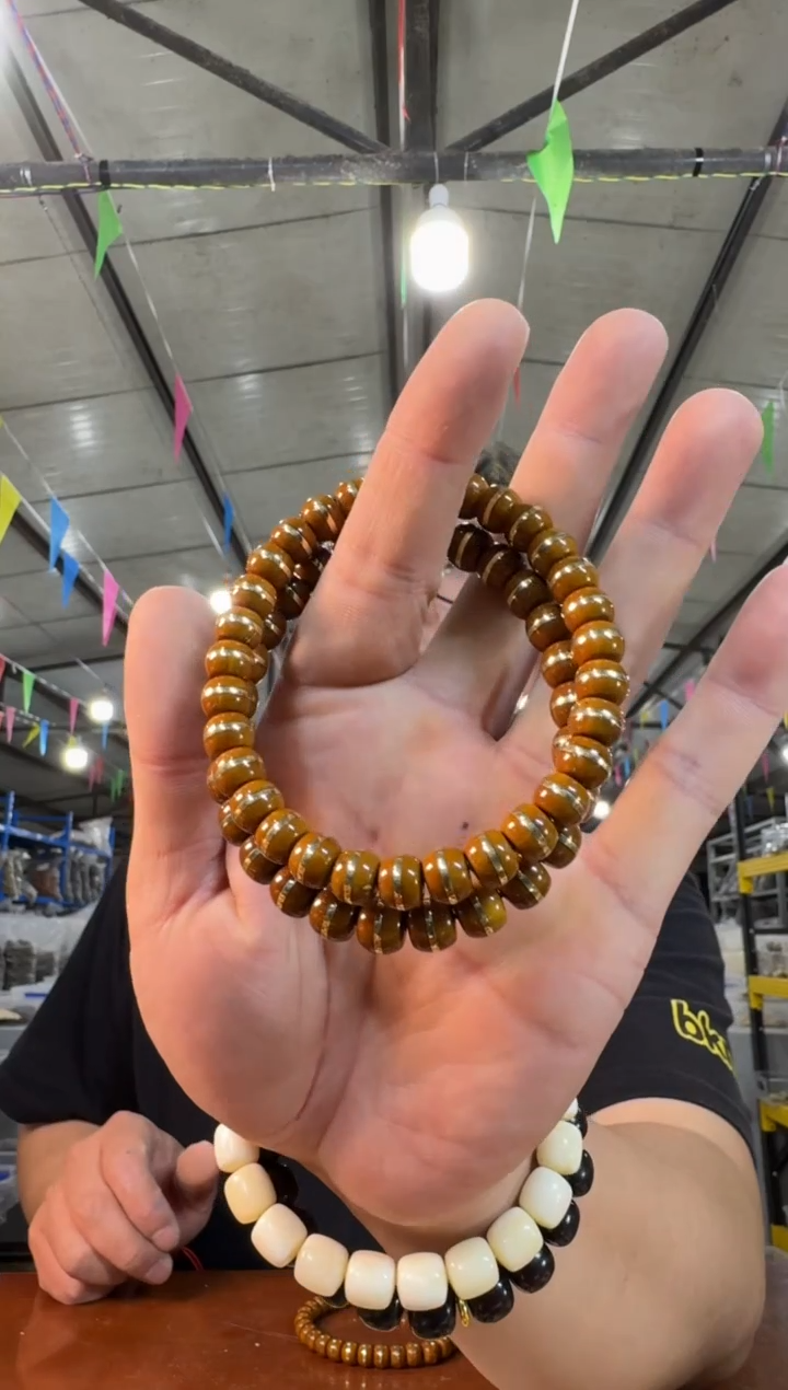 紫金鼠手串a89实物为准