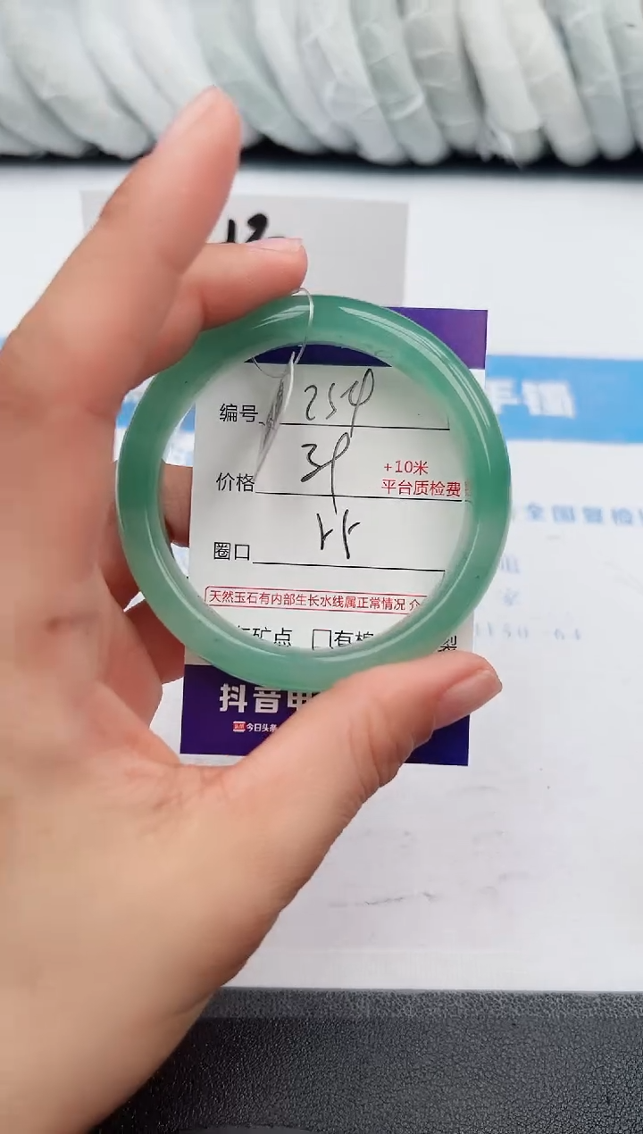 【闪购商品】石英质玉手镯未镶嵌z254