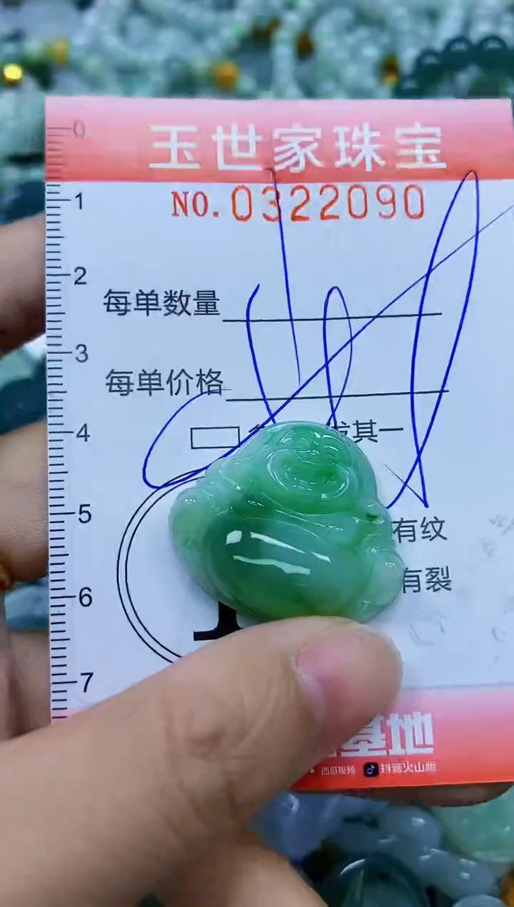 翡翠未镶嵌颈饰闪购0322090多样性发其一