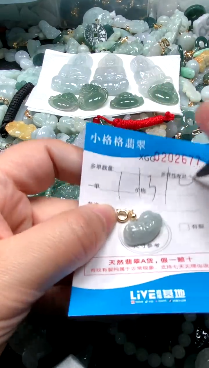 【闪购商品】翡翠颈饰未镶嵌闪购商品0202677