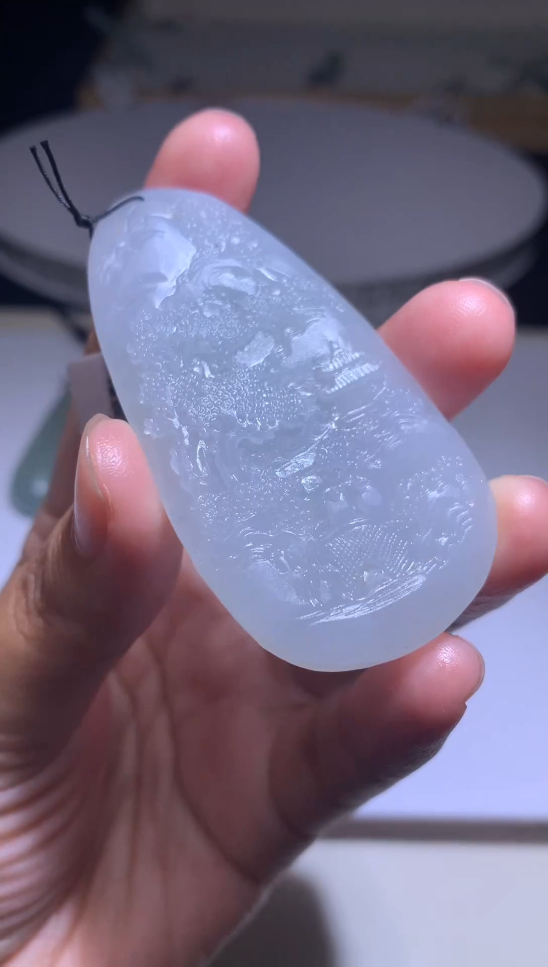 未镶嵌定制翡翠月**暖毛货