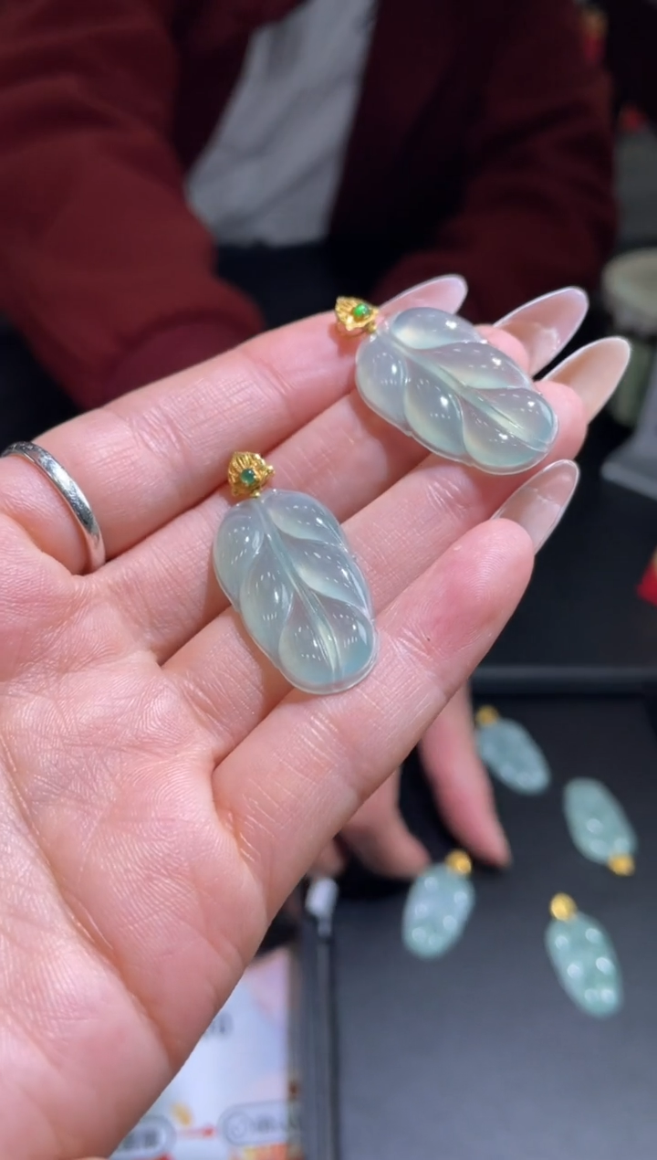 【闪购商品】定制翡翠18K金镶嵌DDH96730/多样性发一件