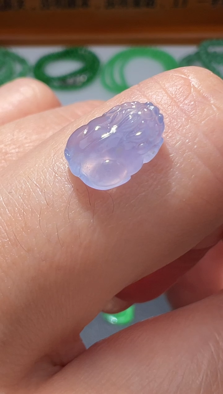 【闪购商品】定制翡翠未镶嵌9.9*7.1*3.7貔貅