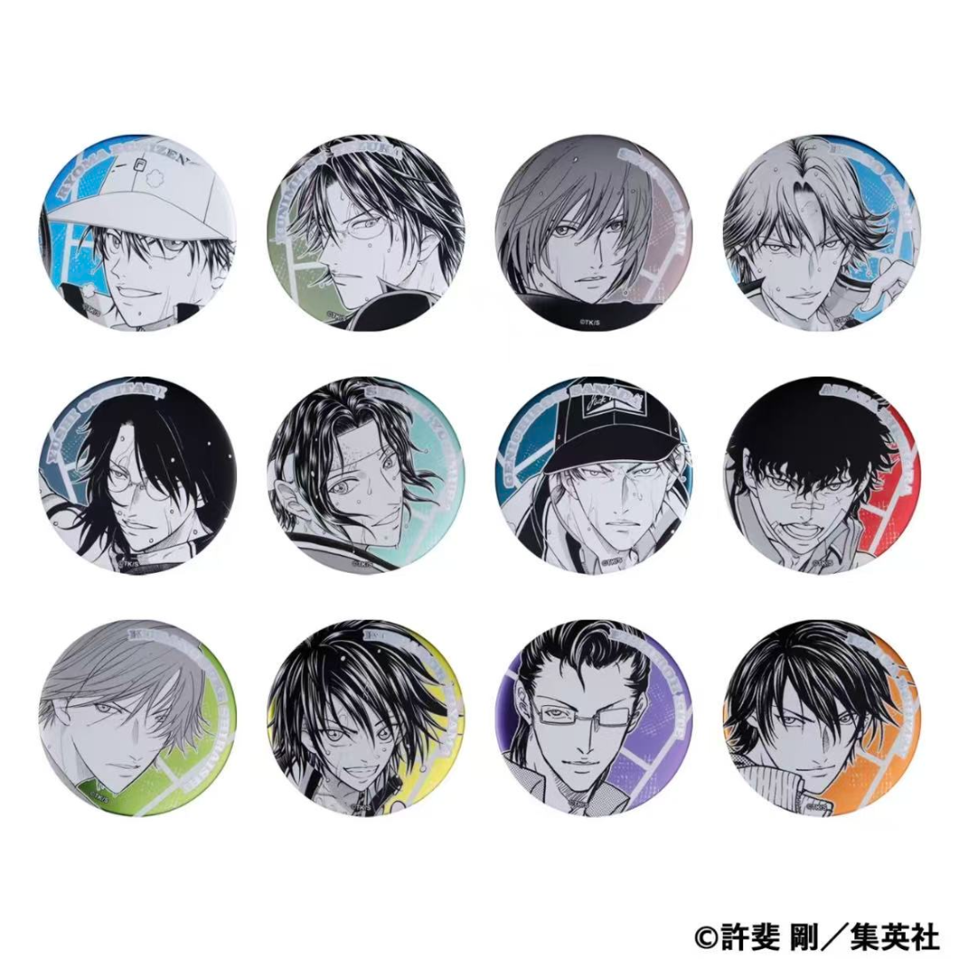 【车车】日谷网球王子 JF2026浮雕吧唧盲盒（默认代拆）