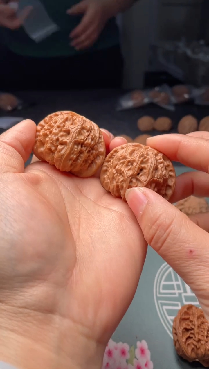 把件文玩核桃w365  白狮子 44尺