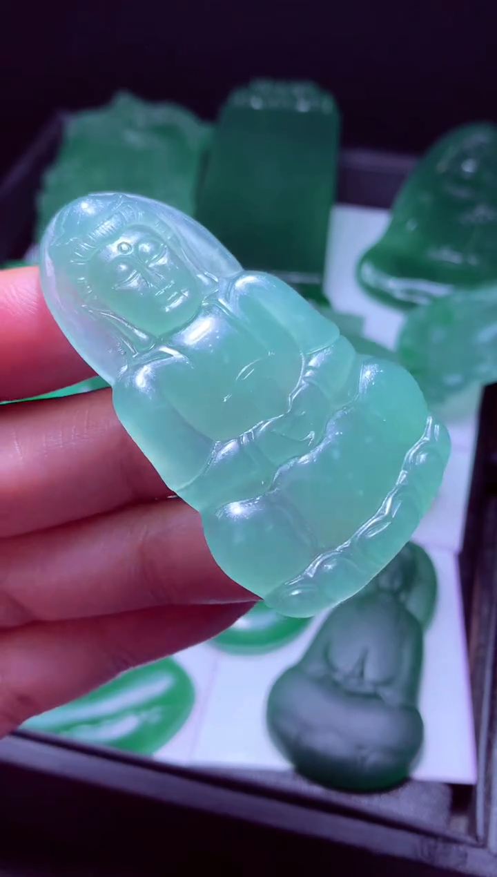 未镶嵌定制翡翠龙*天然翡翠A货 官方基地发货