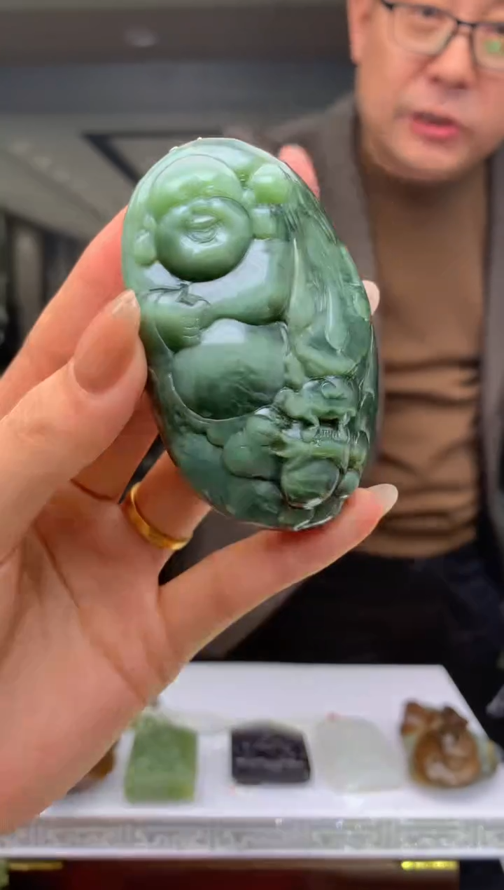 【闪购商品】定制和田玉Boss阳天然和田玉（拍一发一）