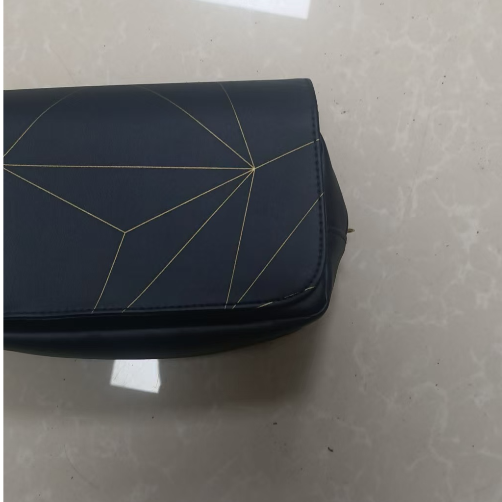 【CP】蓝色搭扣收纳包058