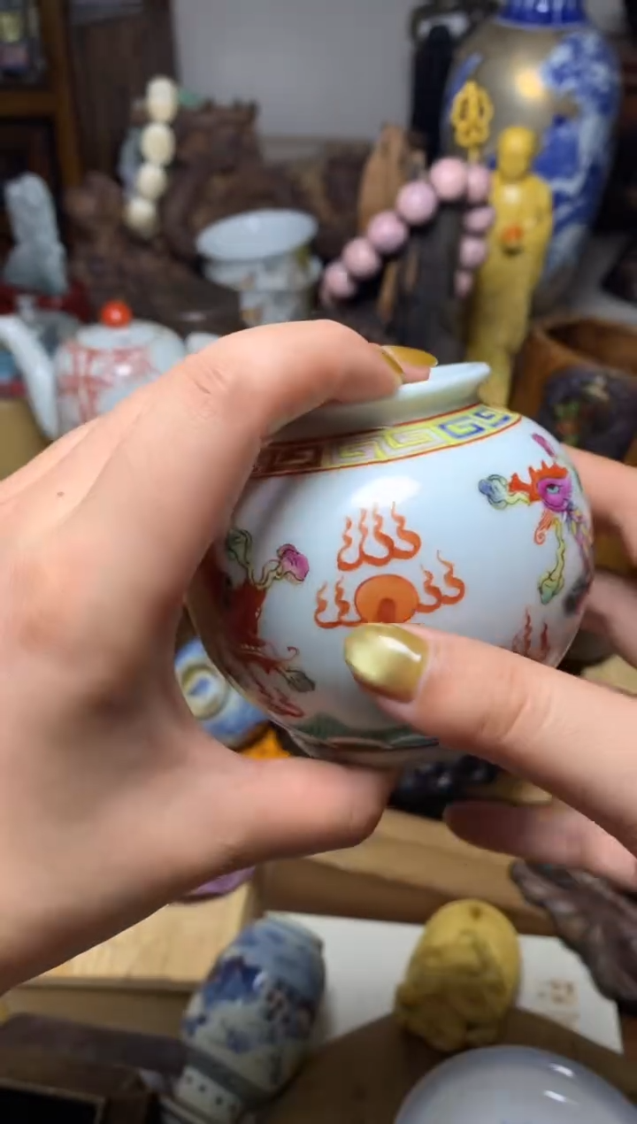 紫砂盖碗瓷器默认微瑕瓷器