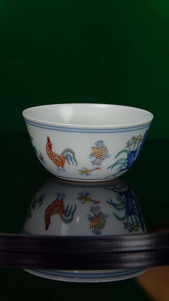 仿成化鸡缸杯完美复刻