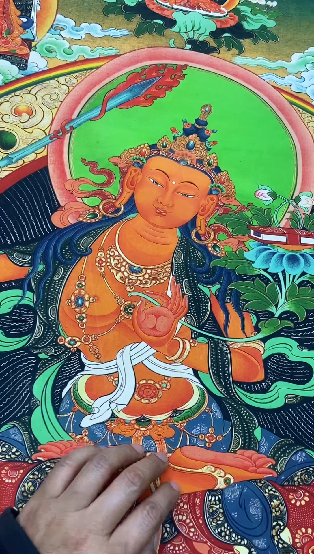 卷轴画精品挂饰 唐卡tk16064