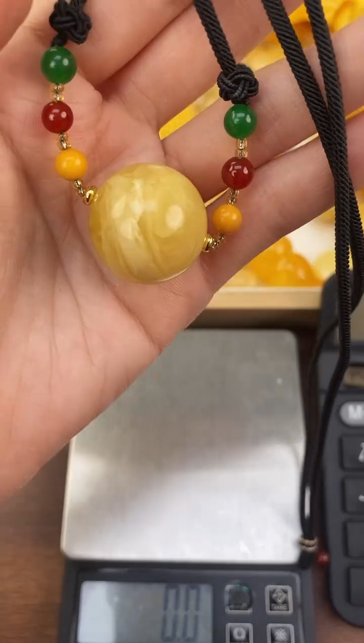 裸石琥珀未镶嵌天然蜜蜡琥珀