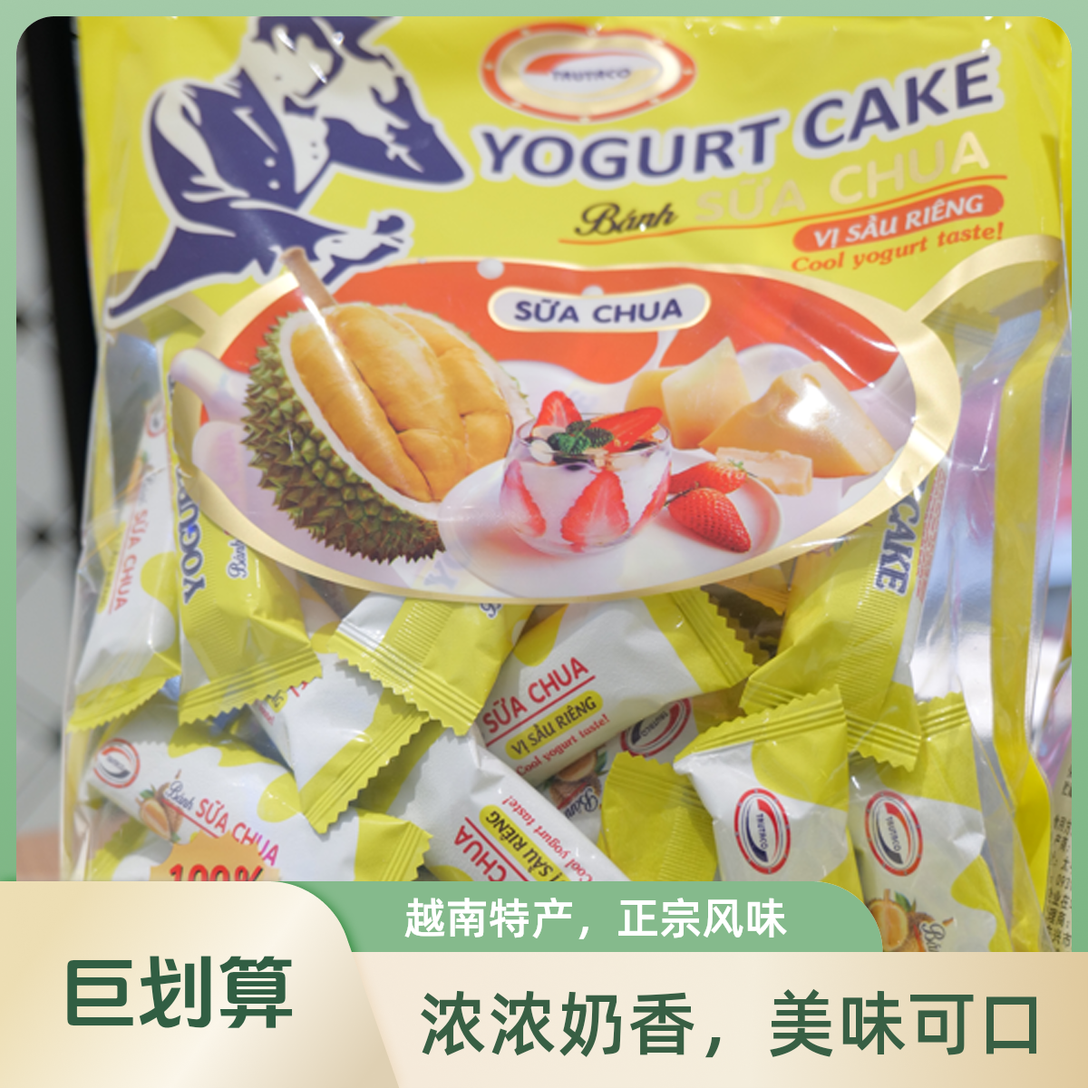 越南榴莲爆浆条 400g