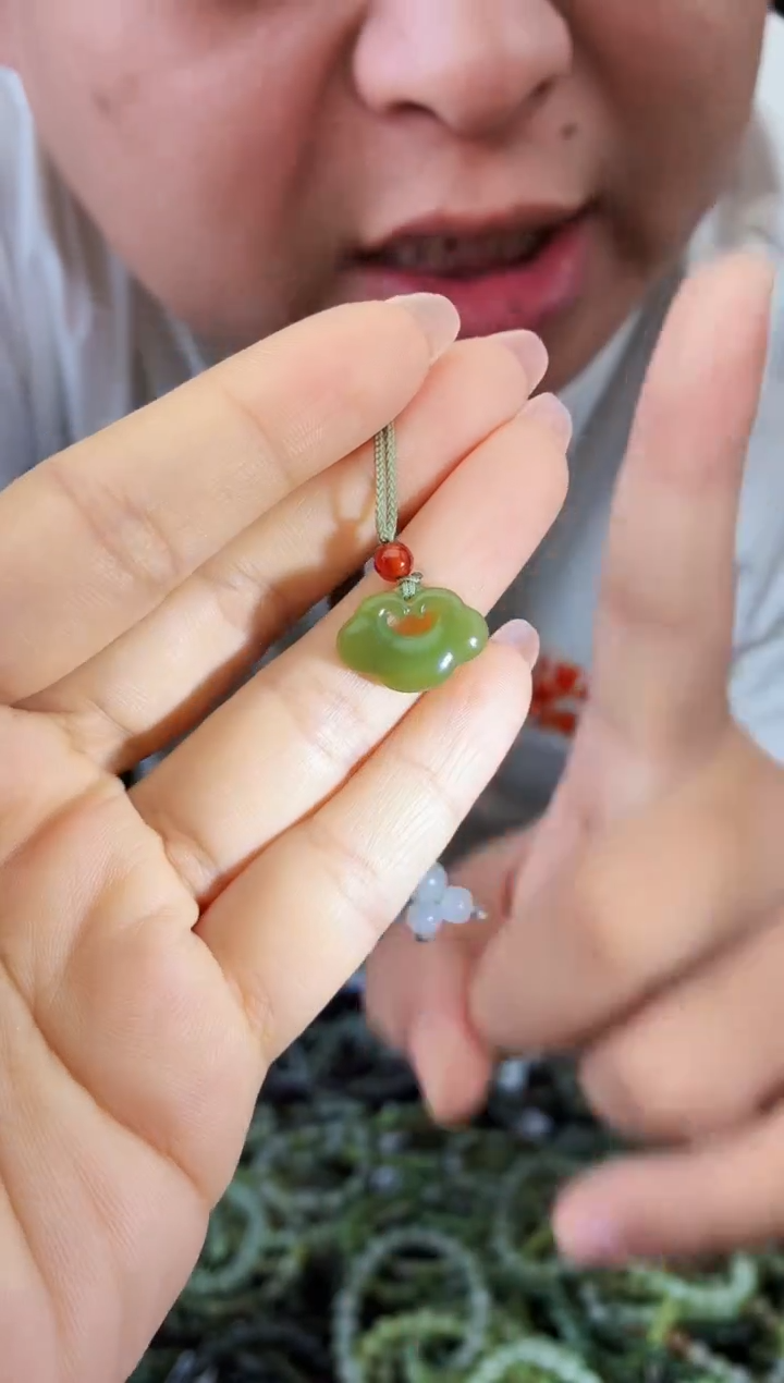 和田玉未镶嵌颈饰多样性发货拍一发一