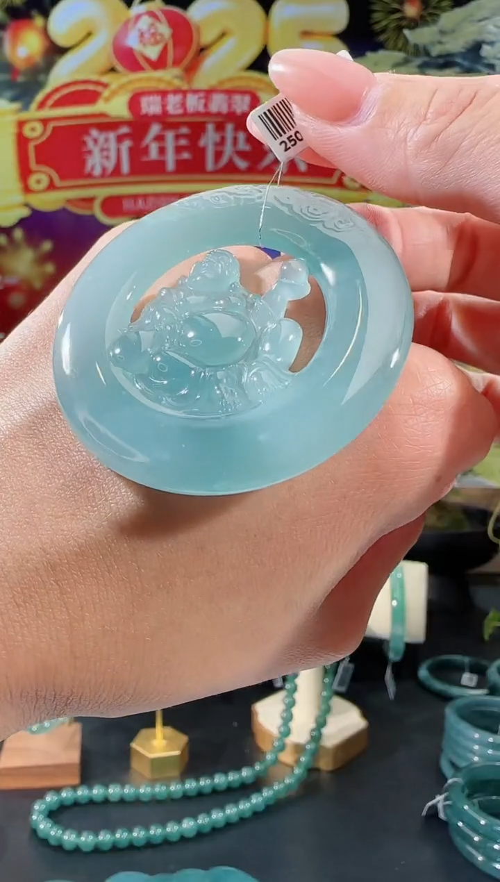 【闪购商品】翡翠吊坠(不含链)未镶嵌佛