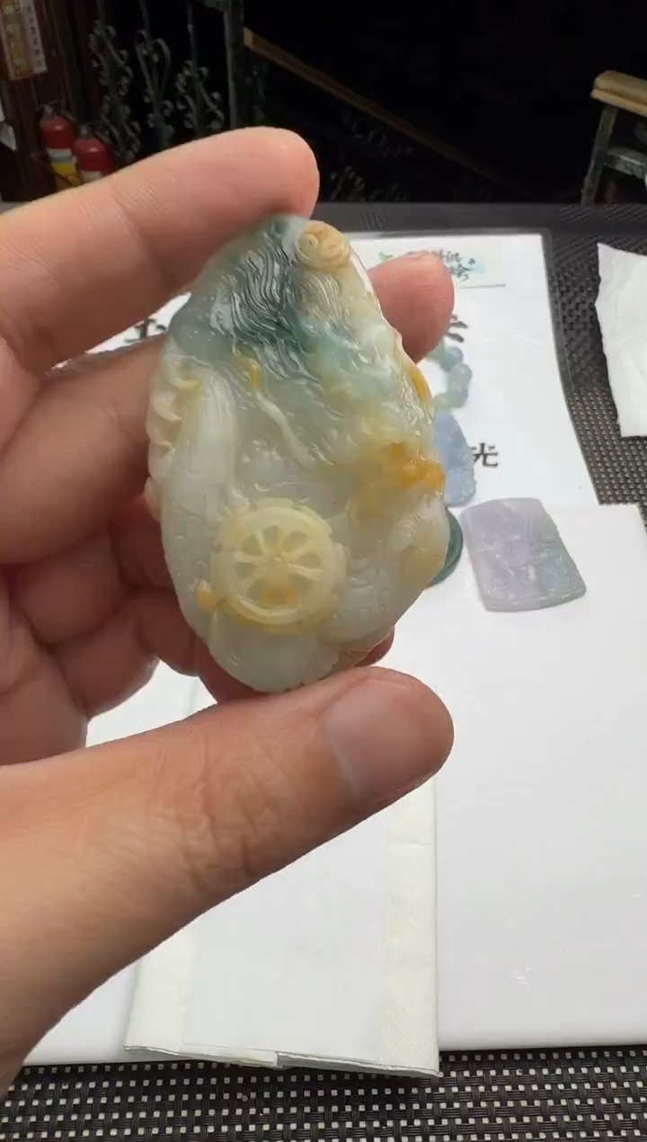 未镶嵌定制翡翠一*水--018206