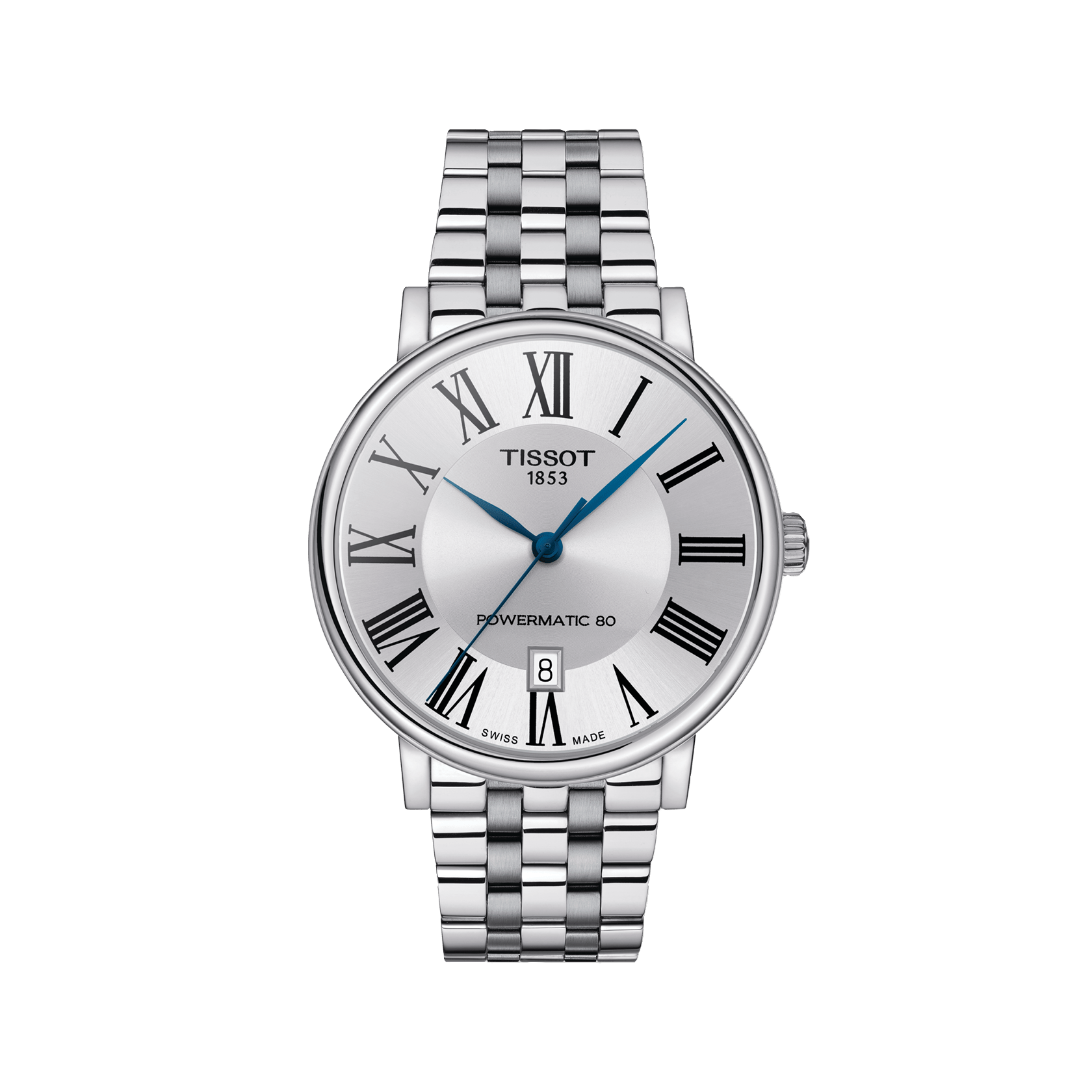Tissot/天梭【618活动】卡森臻我罗马款全自动机械表复古优雅男表