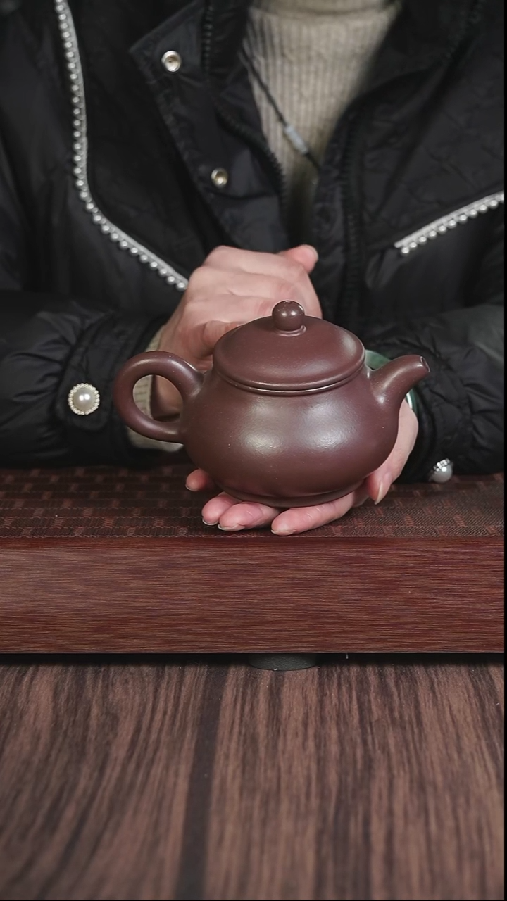【闪购商品】紫砂茶壶紫泥 潘壶