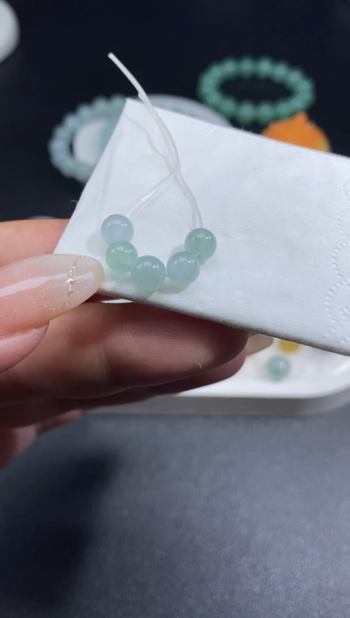 未镶嵌挂件翡翠平*净货8690