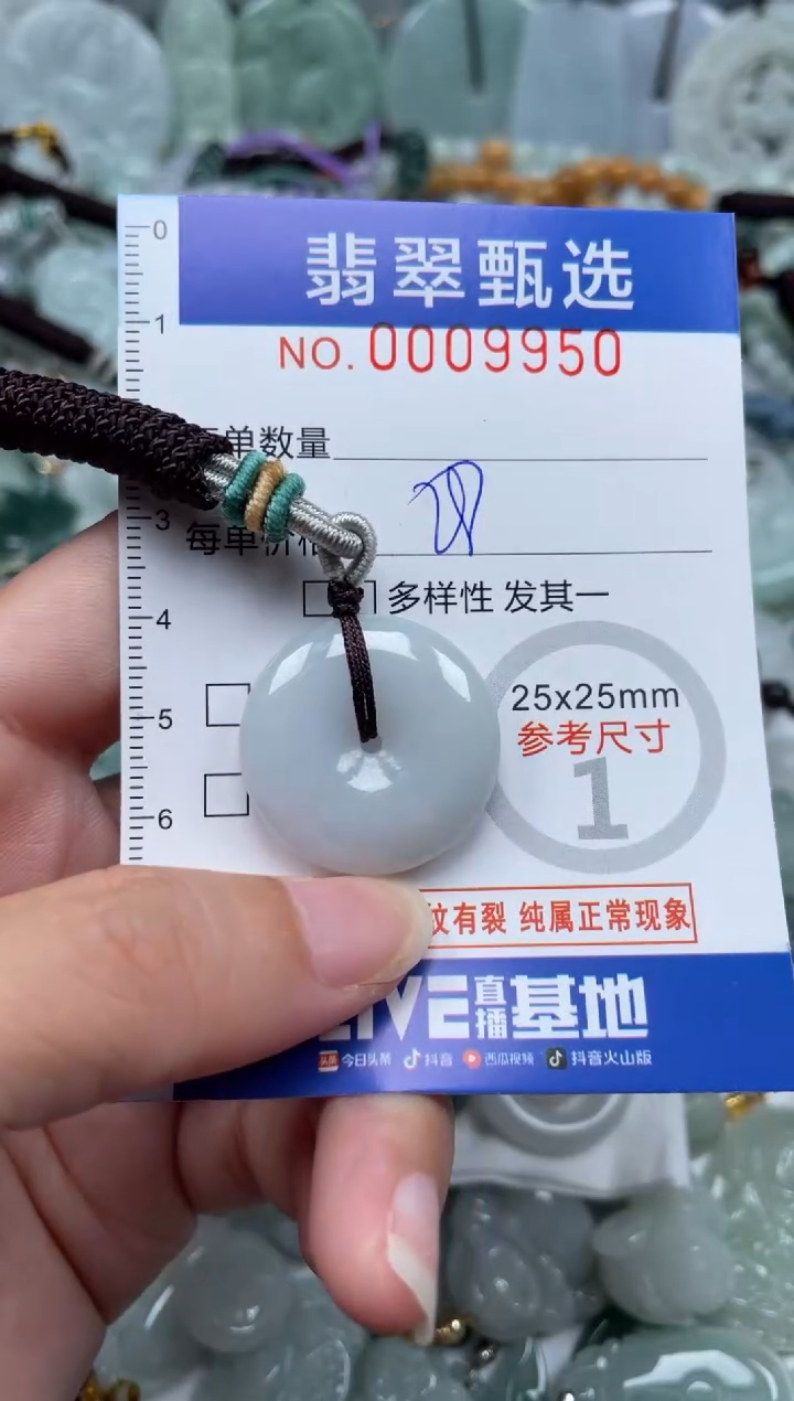 颈饰未镶嵌翡翠9950