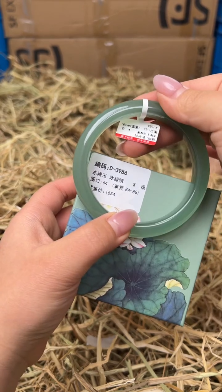 未镶嵌手镯石英质玉D-3986