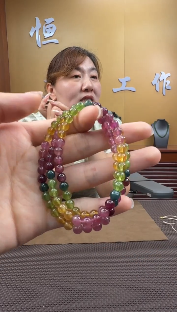 未镶嵌颈饰碧玺项链5（多样性，发一­）